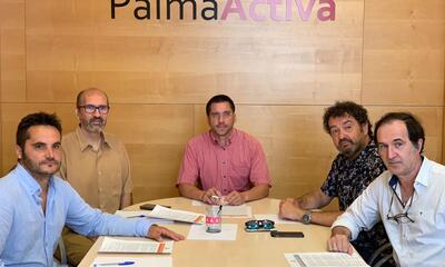 Primera reunión de AFEDECO con el Ayuntamiento de Palma