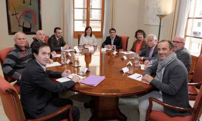 La Presidenta Armengol con la Patronal del Comercio Balear