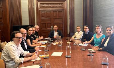 Reunión de AFEDECO y PIMECO con el Delegado del Gobierno y el Jefe Superior de la Policía Nacional 